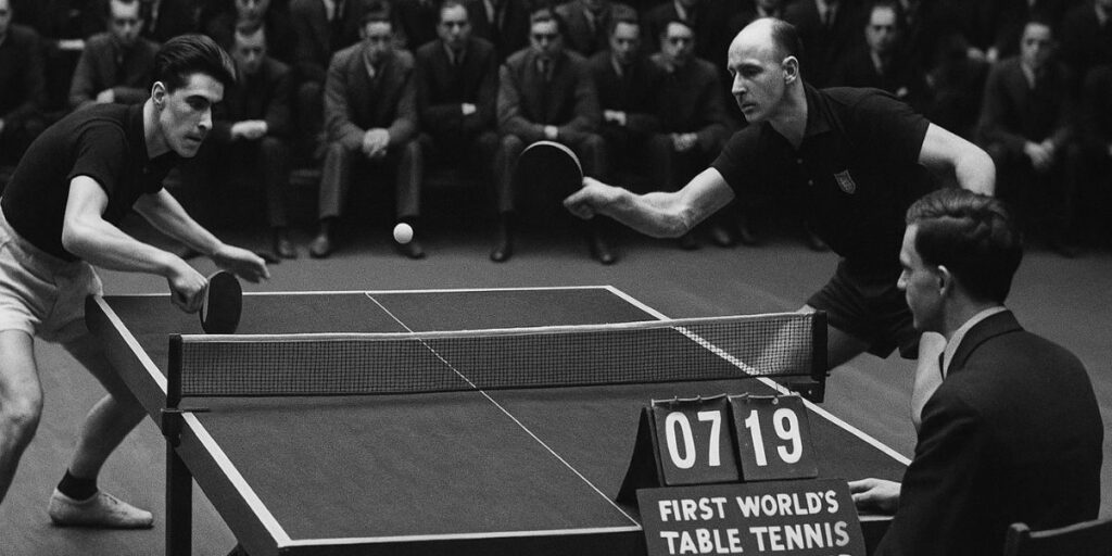 Primer Campeonato Mundial Ping Pong 1 El primer mundial de ping pong