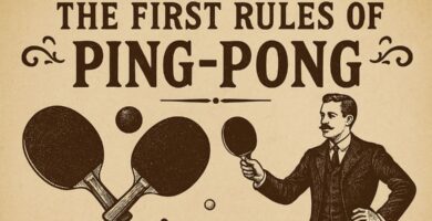 Las primeras reglas del ping pong