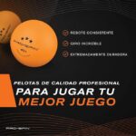 Pelotas Pro Spin Naranja 3