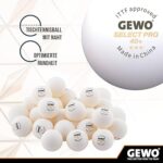 GEWO Select Pro Pelotas Ping Pong 4