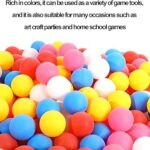 MEMOFYND 40 pelotas ping pong colores 3