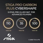 Raqueta STIGA Cybershape Pro Carbon+ basunan tenis de mesa 3