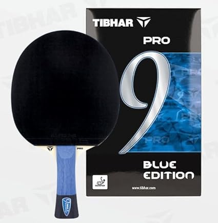 TIBHAR Pro Blue Edition: Raquetas Ping Pong 1 raqueta TIBHAR Pro Blue Edition basunan tenis de mesa