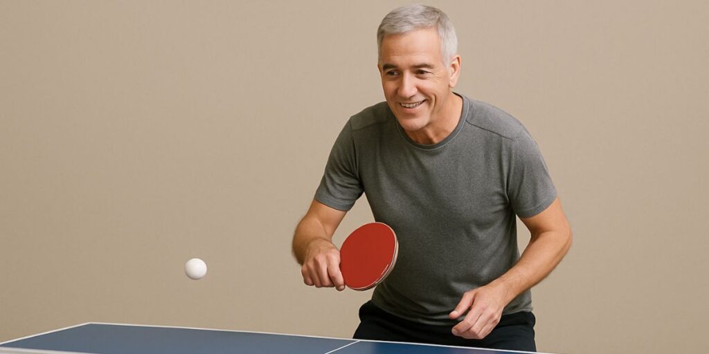 El deporte de bajo impacto ideal para envejecer en forma: Perfecto para personas mayores 1 Ping Pong Bajo Impacto personas mayores min