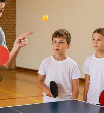 Como ensenar tenis de mesa en primaria desde cero y que se diviertan