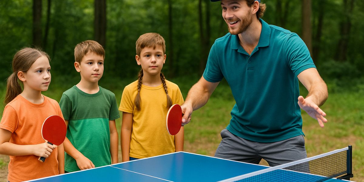 Cómo organizar sesiones de ping pong inolvidables en campamentos