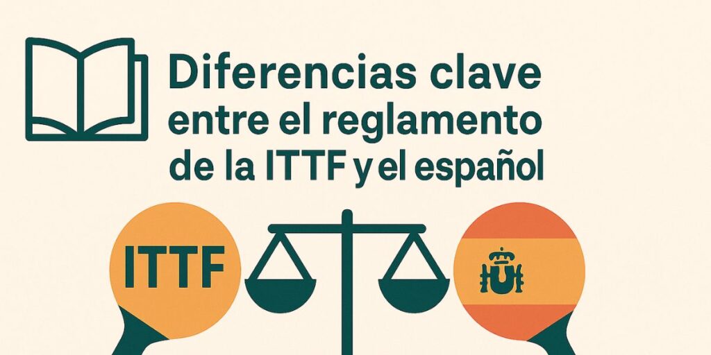 Diferencias clave entre el reglamento de la ITTF y el español 1 Diferencias clave entre el reglamento de la ITTF y el espanol