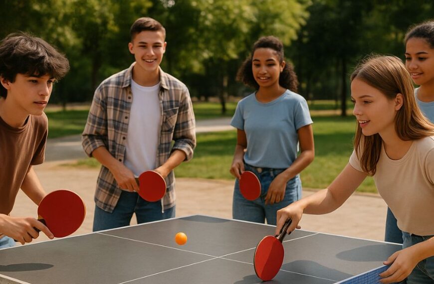 Amigos, palas y muchas risas: descubre el lado más lúdico del tenis de mesa