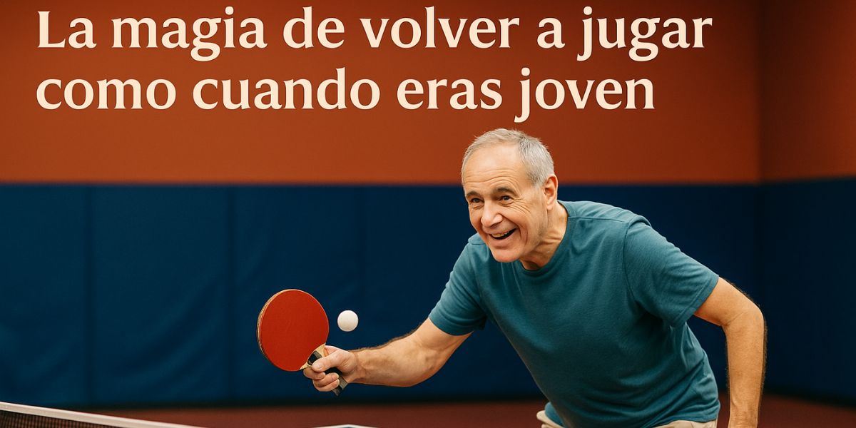 La magia de volver a jugar como cuando eras joven
