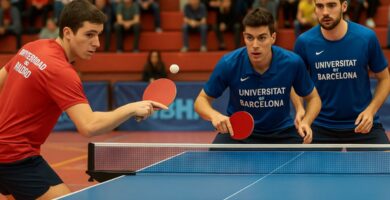 Ping pong universitario: entre apuntes y topspins 13 Ping pong universitario entre apuntes y topspins