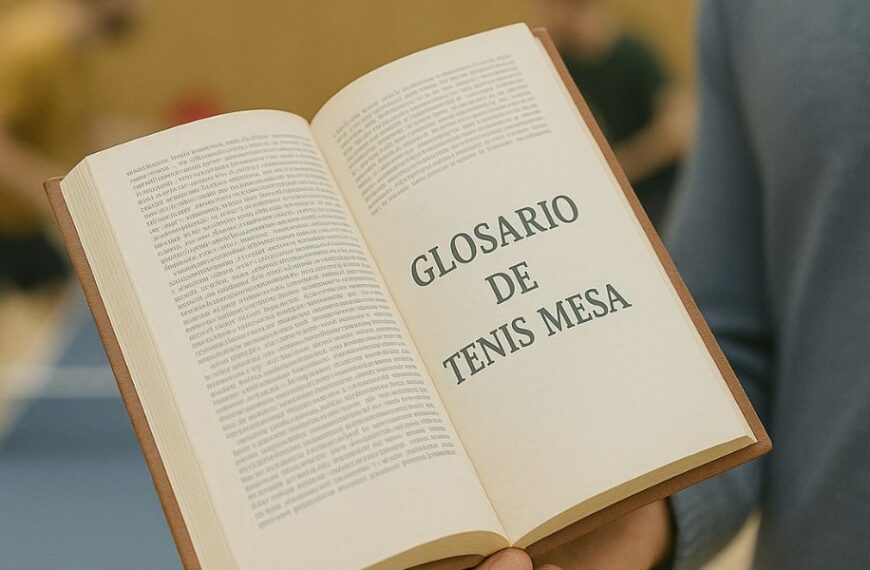 Glosario básico de términos reglamentarios para tenis de mesa