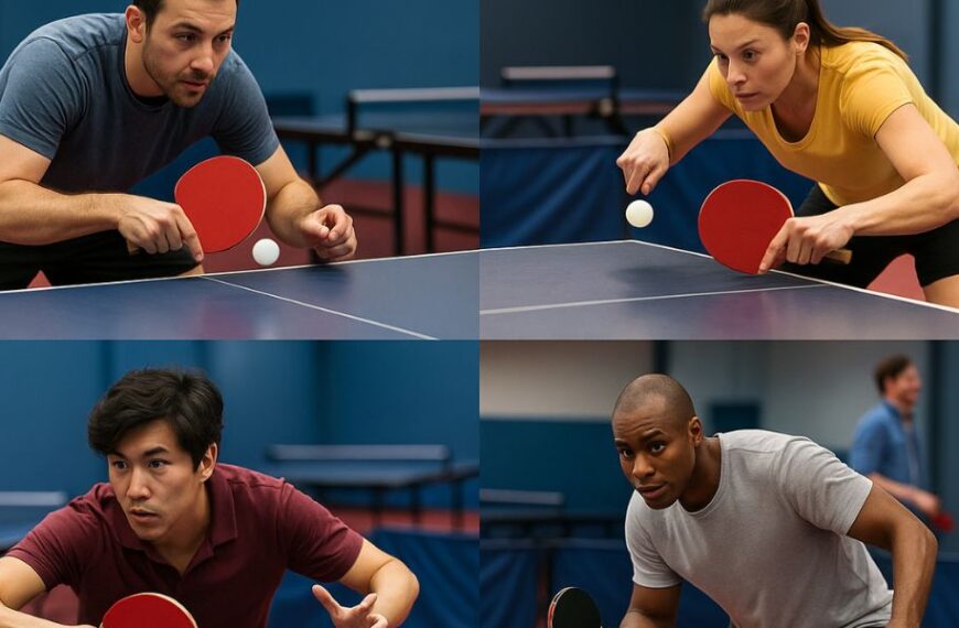 Tipos de Jugadores Ping Pong