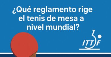 ¿Que Reglamento rige el tenis de mesa a nivel mundial